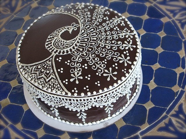 Узоры для торта