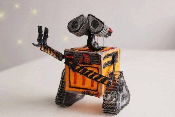 Робот из 3д ручки