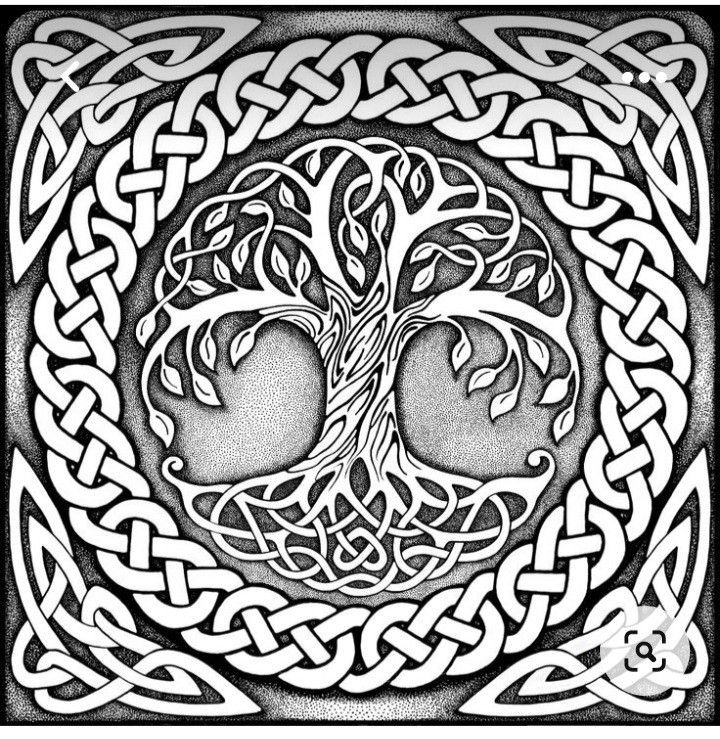 Фенрир Кельтские узоры