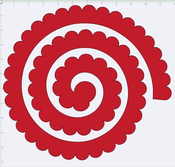 Розочки из бумаги спиралькой