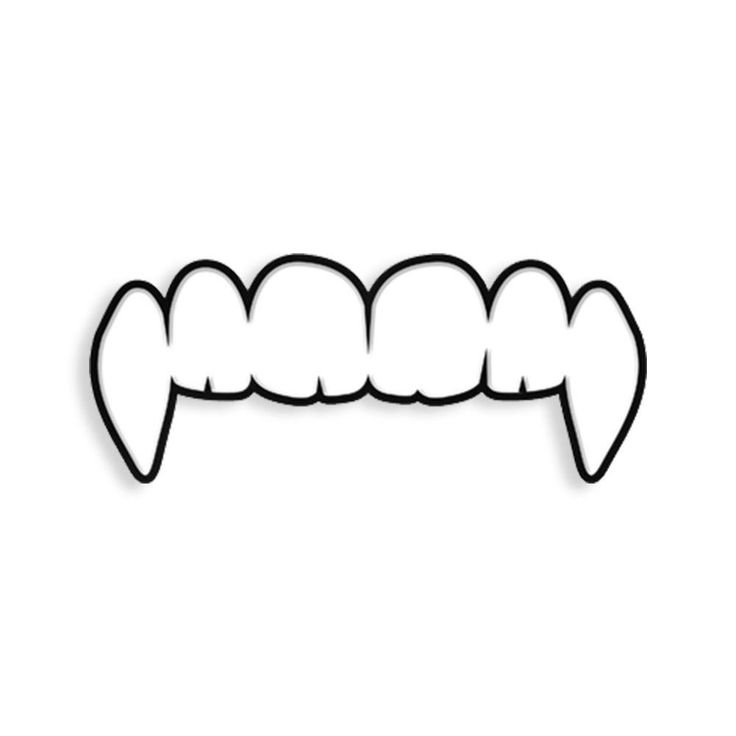 Эскиз зубов