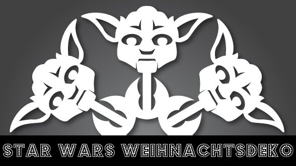 Снежинка с Йодой