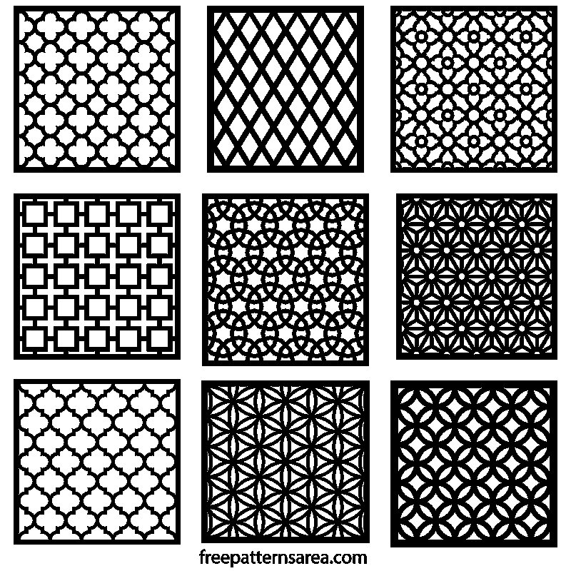 Решетки для лазерной резки CNC