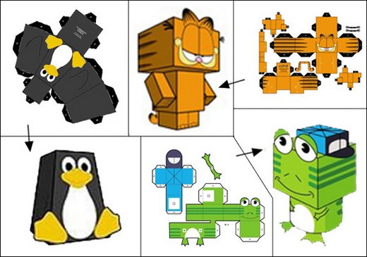 Трафареты для 3d ручки объемные