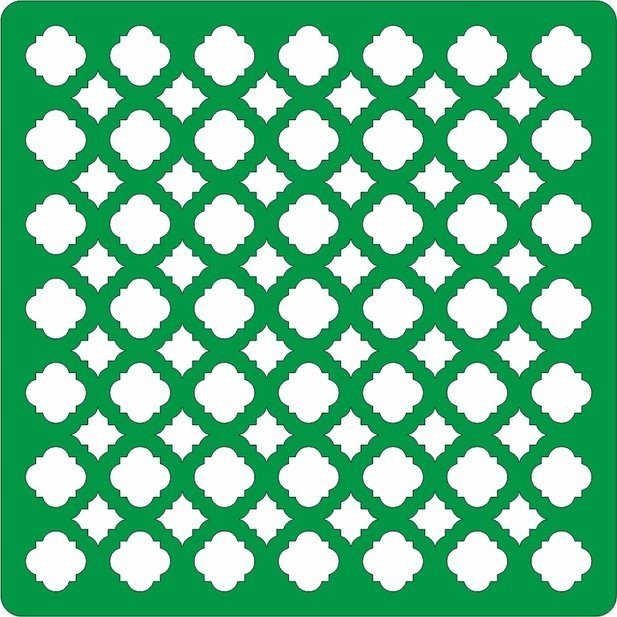 Трафарет сетка для декора