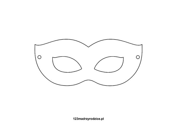Карнавальные маски шаблоны для печати