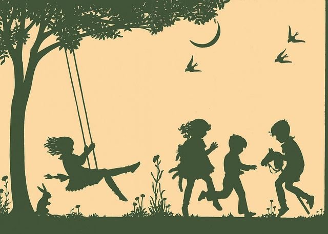 Силуэтные рисунки