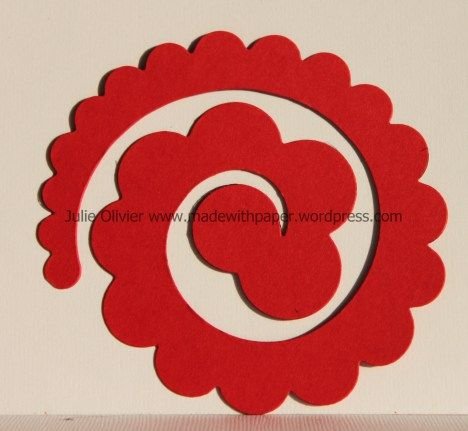 Розочка из спирали