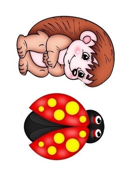 Трафареты для игры с прищепками для детей