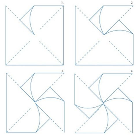 Вертушки из бумаги для детей