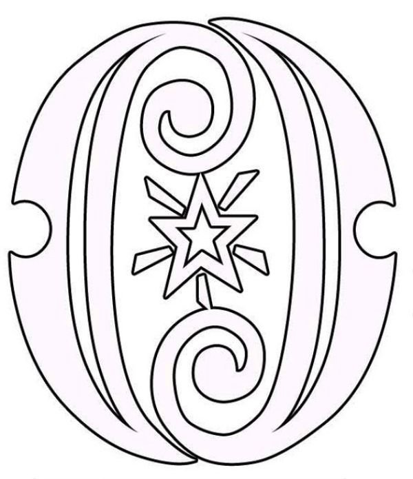 Новогодние шары трафареты на окна