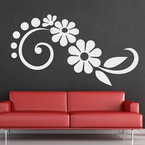 Трафарет для стен