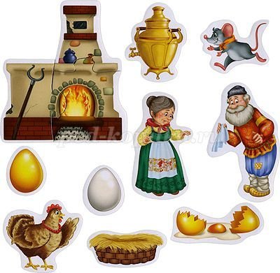 Герои сказки Курочка Ряба