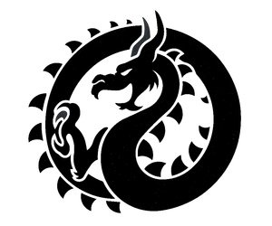 Дракон в круге