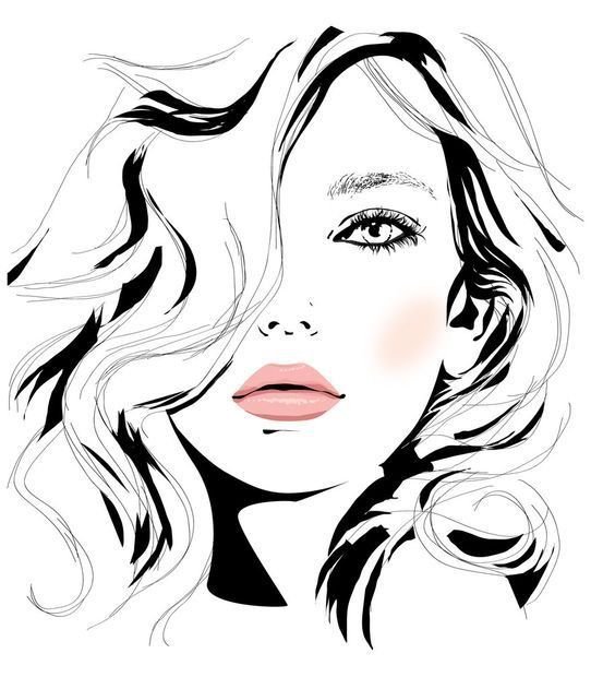 Женщина рисунок