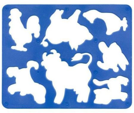 Трафареты для рисования для детей пластмассовые