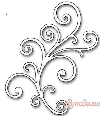 Узоры из джута для декора