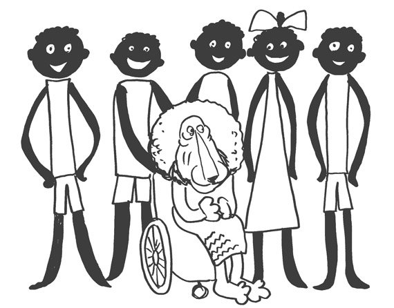 Лев Бонифаций раскраска