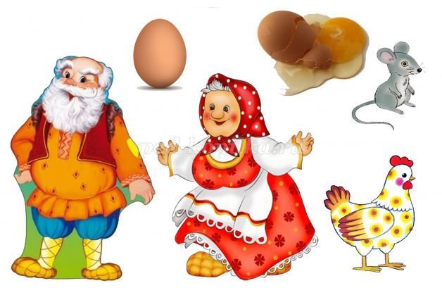 Курочка Ряба герои