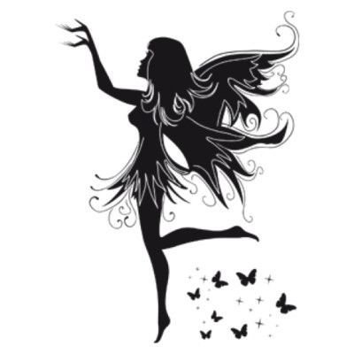 Фея тату эскиз