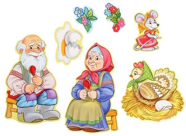 Герои сказки Курочка Ряба