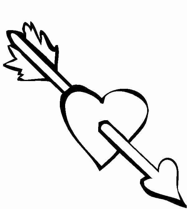 Сердце со стрелой