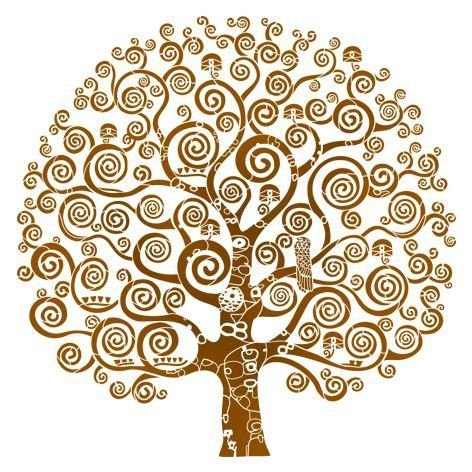 Климт Древо жизни