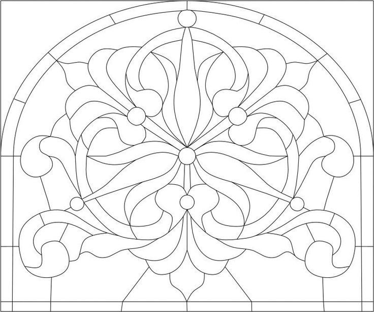 Эскиз витража
