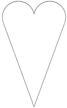 Сердце вытянутое