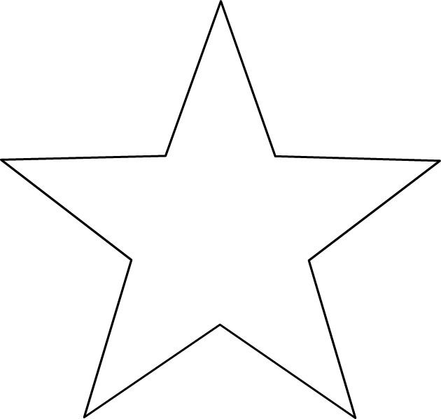 Трафарет Звёздочки