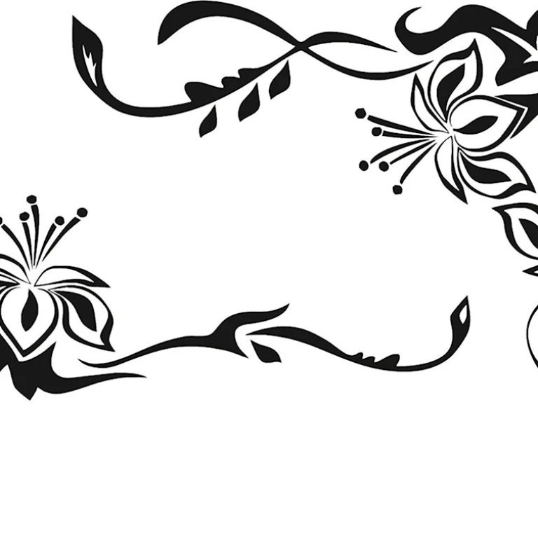 угловой узор новый год