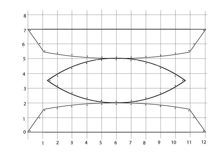 Развертка лодки из бумаги