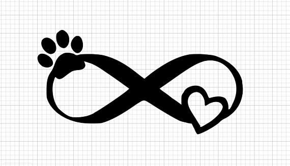 Знак бесконечности тату эскиз