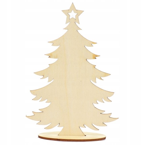 Елка из фанеры плоская