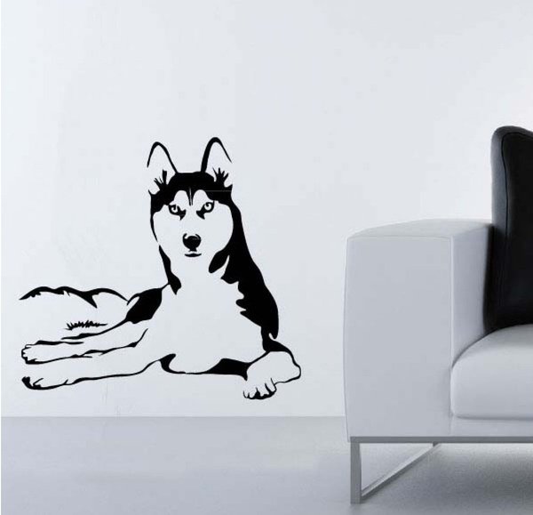 Трафареты для стен животные