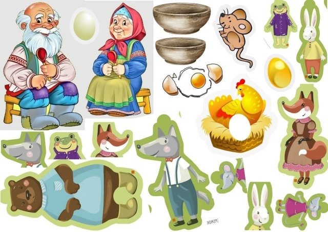 Настольный театр Курочка Ряба