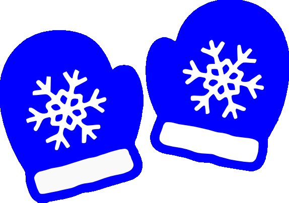 Снежинка на варежке