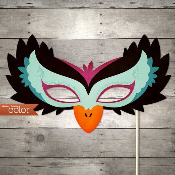 Маска птицы