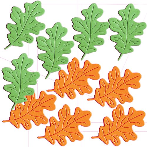 Трафарет осенних листьев