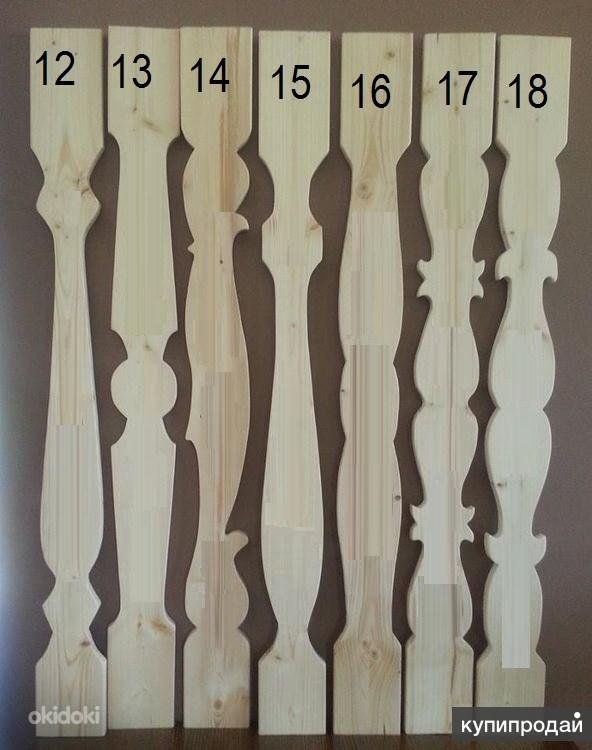 Балясины из доски