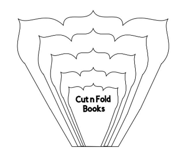 Лекало для больших бумажных цветов