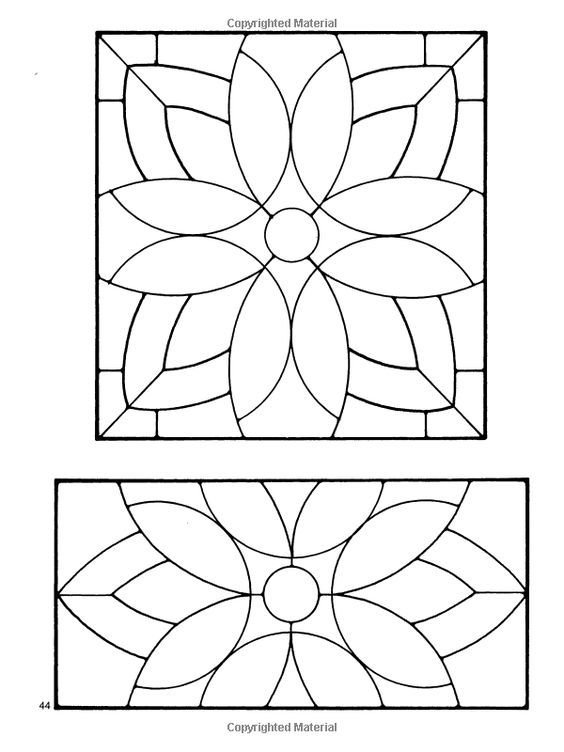 Узоры для витража