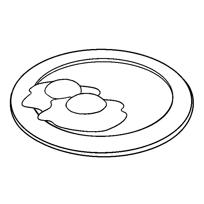 Тарелка рисунок