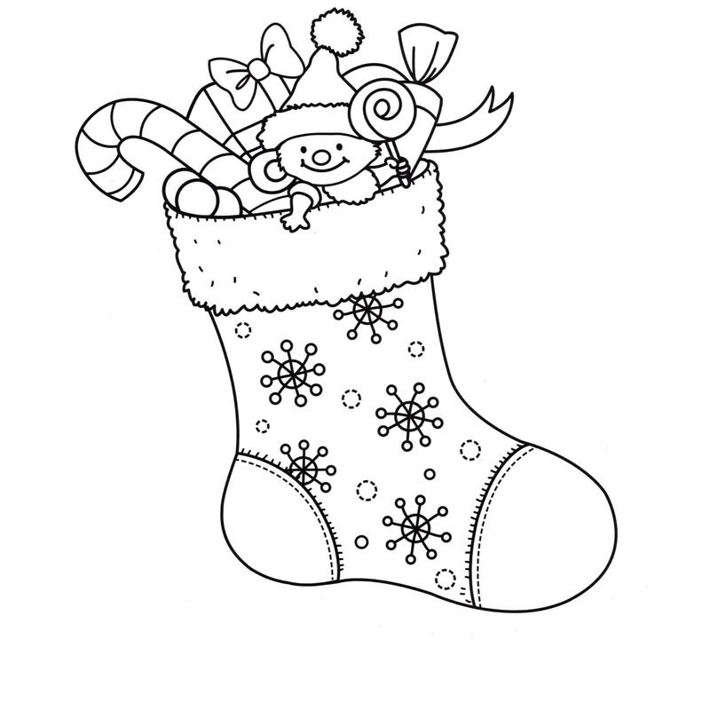 носочки на новый год