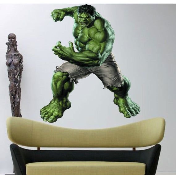 Халк из стены