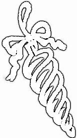 Спиральки трафареты на окна