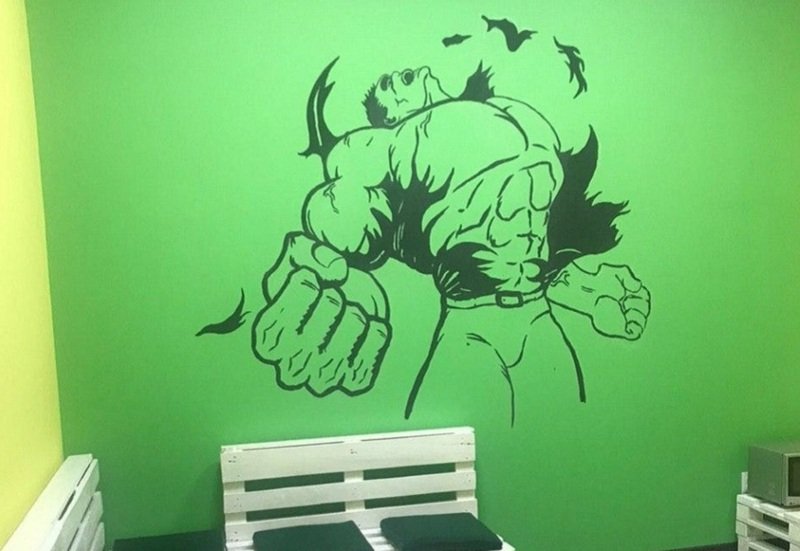 халк на стены