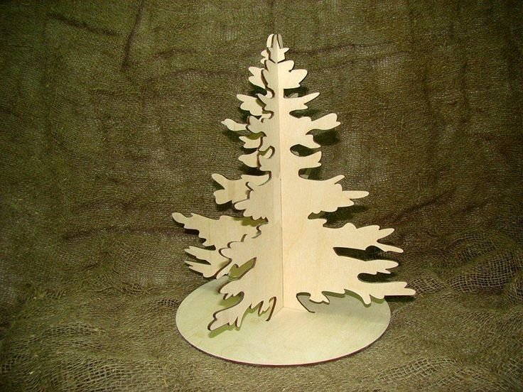 Елка из фанеры