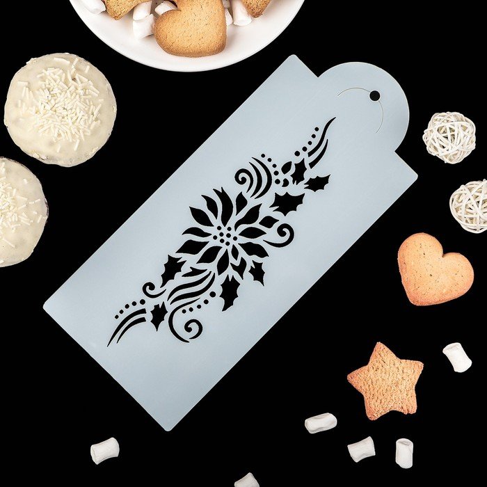 Трафареты для декора выпечки