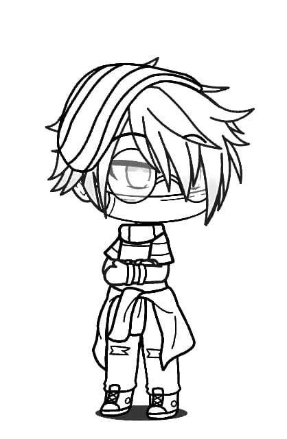 Раскраски гача лайф демоны